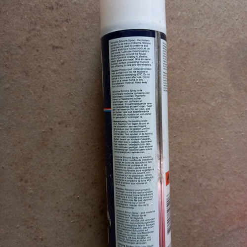 Vintage Valvoline silicone spray new, full bottle