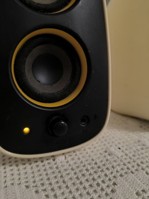 Ηχεία υπολογιστή Philips SPA2210 2.0, λευκό/κίτρινο
