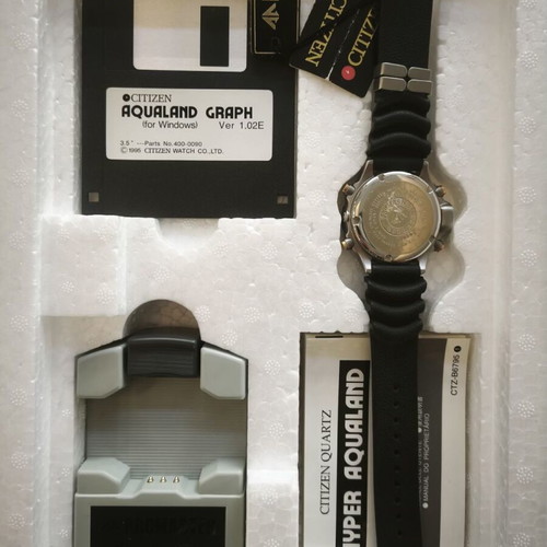 Citizen Promaster Hyper-Aqualand Diver 200m watch NOS full set
