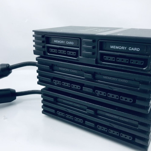 Sony PlayStation 2 PS2 Multitap set of 3 for repair or parts