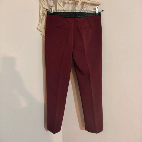 Divine women's bordeaux pants like new, size M 38 10