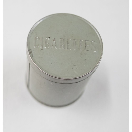 WW2 British Tin Cigarette Box for 50 Paratroopers like new