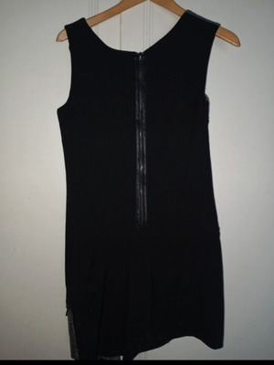 Women's dress with silver sequins like new, size M