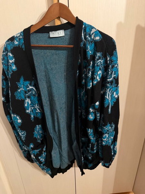 Ciel Concept cardigan new, one size, black and blue