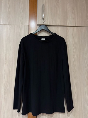 Black men's long-sleeved shirt kipchak medium like new