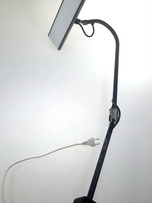 Industrial typography lamp 1950 with metal joints, 220V