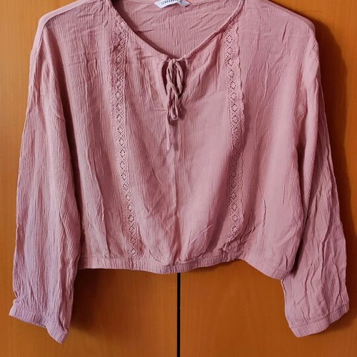 Tempish crop top new pink in apple shade XL