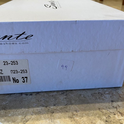 Sante high-heeled sandals like new, turquoise, size 37
