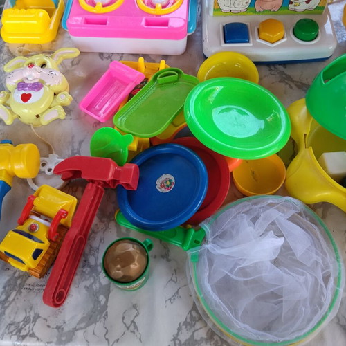 Baby educational toys used, 90s-00s decade, Fisher Price, Playskool