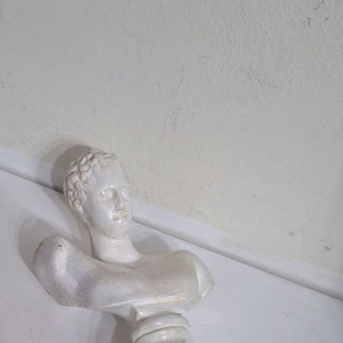 Bust of god Hermes used, decorative