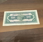100 Drachmae 1927 used