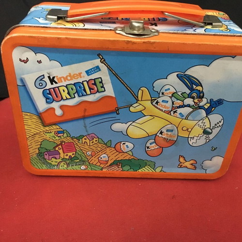 Kinder metal lunchbox for daycare used