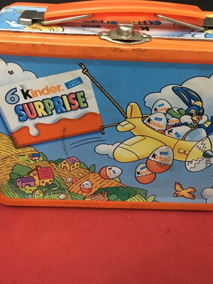 Kinder μεταλλικό κουτί παιδικού σταθμού μεταχειρισμένο