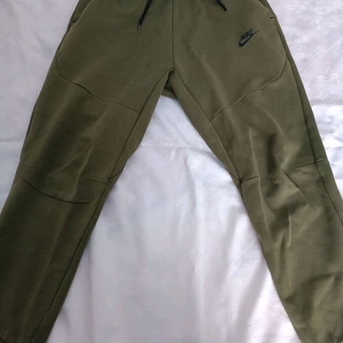 Nike Tech Fleece Pant kids used, green, size large