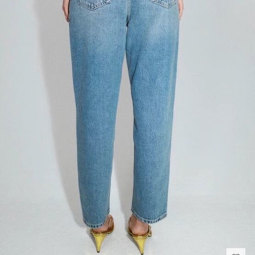Mango Mom Fit Denim Pants new, size XL 42 14, blue