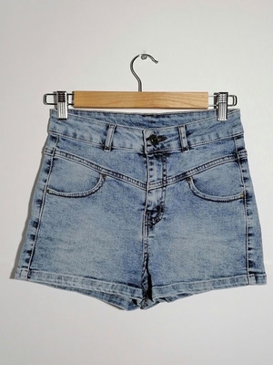 Jean shorts used, women's high-waisted, size 36