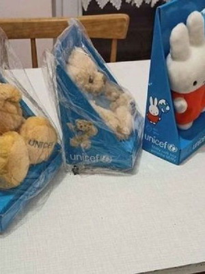 Unicef παιχνίδια καινούργια, σετ 3 τεμαχίων