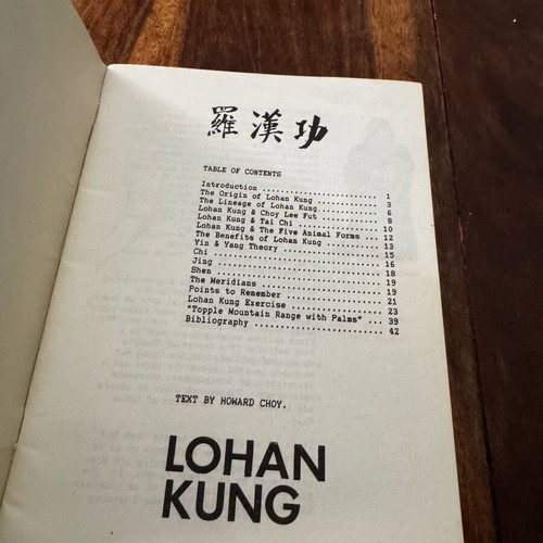 Lohan Kung Martial Fitness Healing Art used