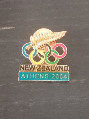 Olympic Games 2004 pin like new, from team delegations