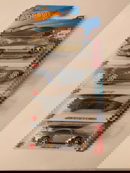 Hot wheels r32 Subaru mustang gtd fish & chip