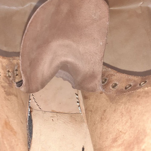 Men's boots size 47 brown handmade, new, made in Portugal