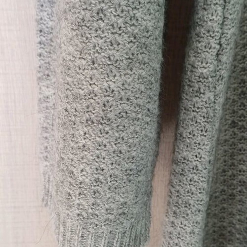 Helmi knitted dress light gray like new, size S