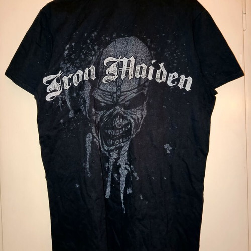 Iron Maiden The Trooper T-shirt size M like new, black