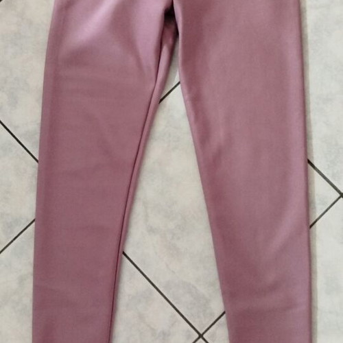 Benissimo thick fabric leggings used, dusty pink, size M