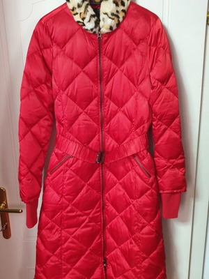 Μπουφάν VDP πουπουλένιο καινούριο με γουνάκι και swarovski