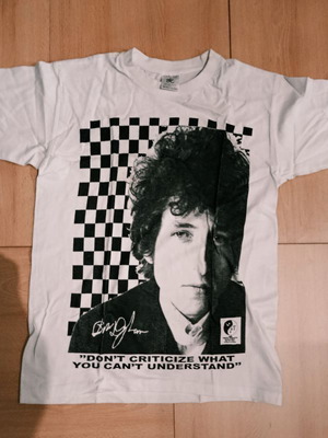 Bob Dylan fashion kids' t-shirt new, 100% cotton, ages 12-14