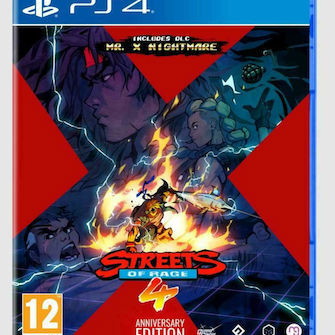 Streets of Rage 4 Anniversary Edition PS4 new PAL