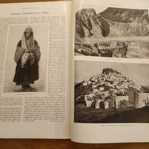 Rodi E le isole Italiane dell Egeo vintage magazine used, 1926