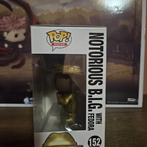 Funko Pop! Notorious B.I.G. with Fedora vinyl figure like new