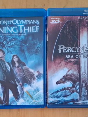 Percy Jackson and the Olympians: The Lightning Thief και Sea of Monsters 3D σετ Blu-ray