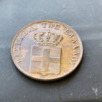 Othon 5 lepta 1839 used