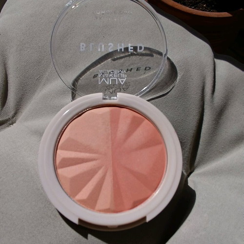 MUA blush like new, shade peachy