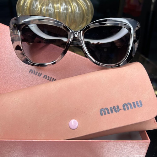 Miu Miu Women's Sunglasses new, gray