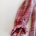 Women’s shirt size large like new, red