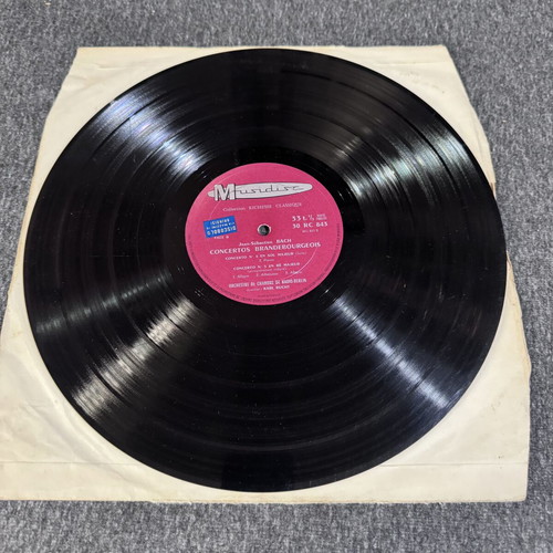 Jean-Sébastien Bach Concertos Brandebourgeois vinyl used, classical