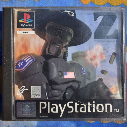 Z The Bitmap Brothers PlayStation PS1 game