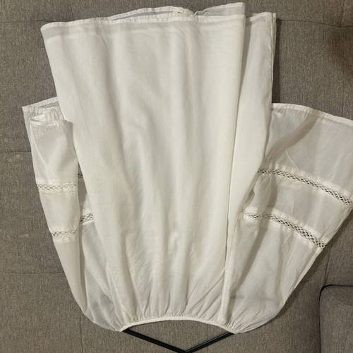 Abercrombie & Fitch oversized white top