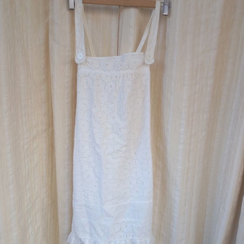 Pepe Jeans dress used, white, size M