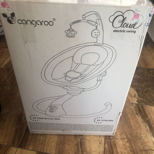 Cangaroo Cloud Touch Stars electric swing like new