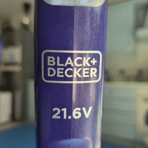 Black + Decker 21.6v Cordless Stick Vacuum Used