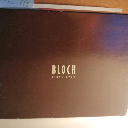 Bloch Latin dance shoes unused size 39.5 pink satin and leather