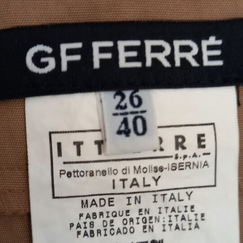 GF FERRE skirt like new, beige and brown, size M