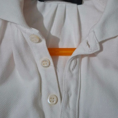 Dsquared2 white polo t-shirt, size S