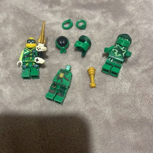 Green Ninja (Lloyd) figures like new