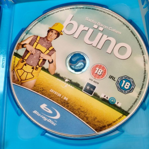 Bruno 2009 Sasca Baron Cohen Blu-Ray Uncut Edition like new