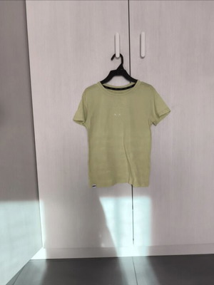 Girls' short-sleeve t-shirt size 140 cm like new, yellow, nuff